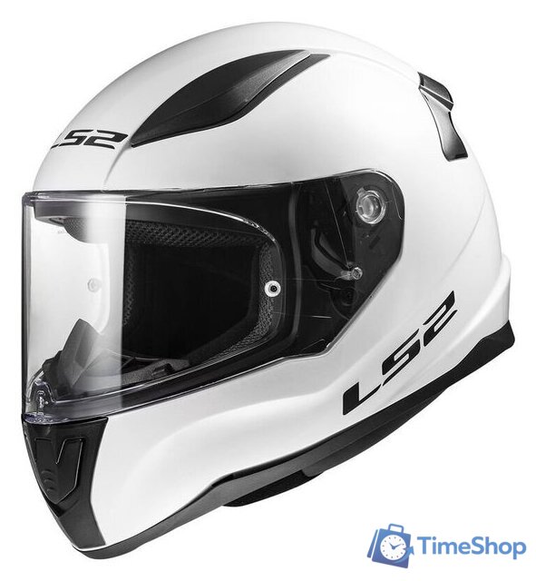 Мотошлем LS2 FF353 Rapid 2 Solid (XXL, глянцевый белый) - Изображение №5 — Интернет-магазин Time-Shop