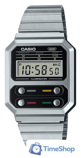 Наручные часы Casio Vintage A100WE-1A - Изображение №1 — Интернет-магазин Time-Shop