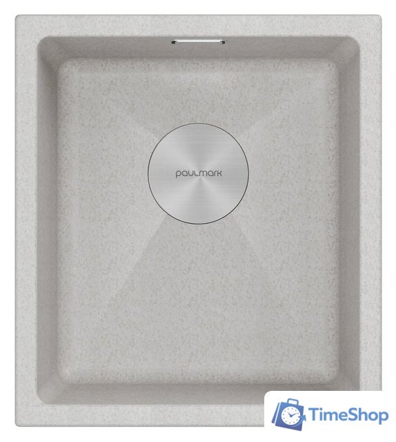 Кухонная мойка Paulmark IT-Granit Lumi 41 Uni LU41-BE (бежевый) - Изображение №1 — Интернет-магазин Time-Shop