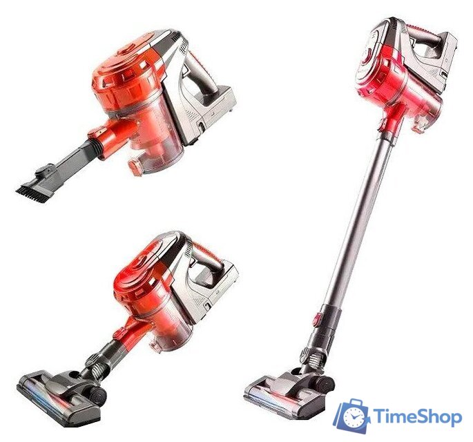 Пылесос KELLI KL-8022 (красный) - Изображение №1 — Интернет-магазин Time-Shop