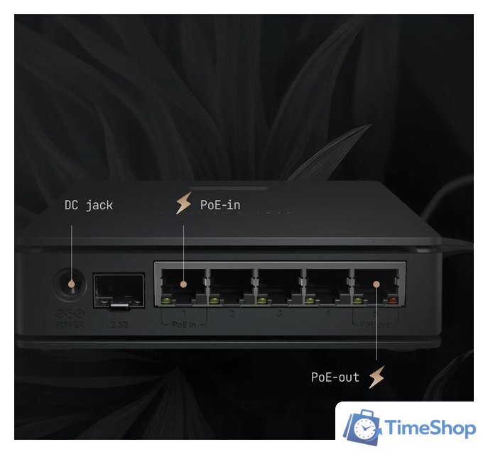 Wi-Fi роутер Mikrotik hAP ax S E62iUGS-2axD5axT - Изображение №5 — Интернет-магазин Time-Shop