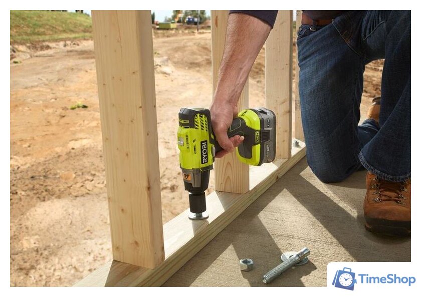 Гайковерт Ryobi R18IW3-120S 5133003574 (с 1-им АКБ) - Изображение №7 — Интернет-магазин Time-Shop