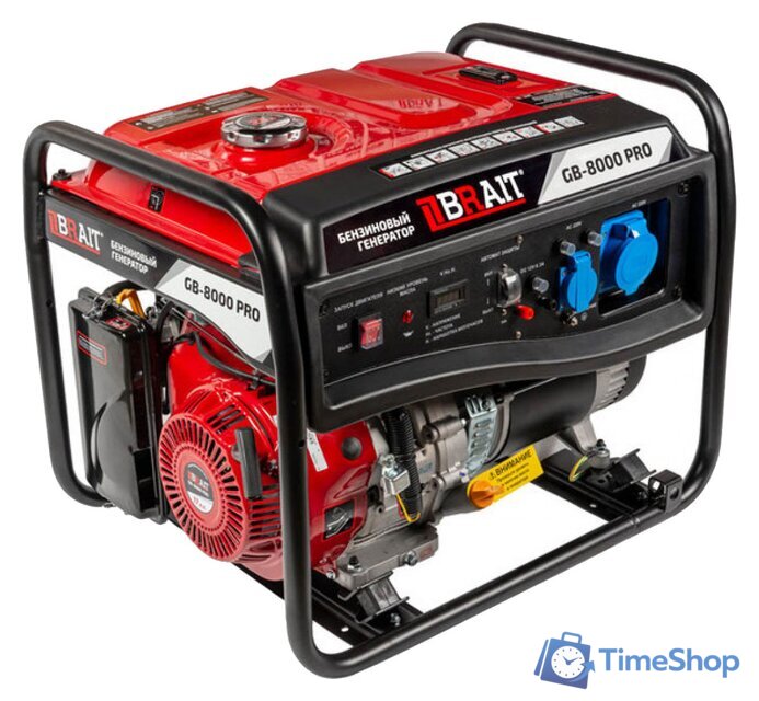 Бензиновый генератор Brait GB-8000 Pro - Изображение №1 — Интернет-магазин Time-Shop