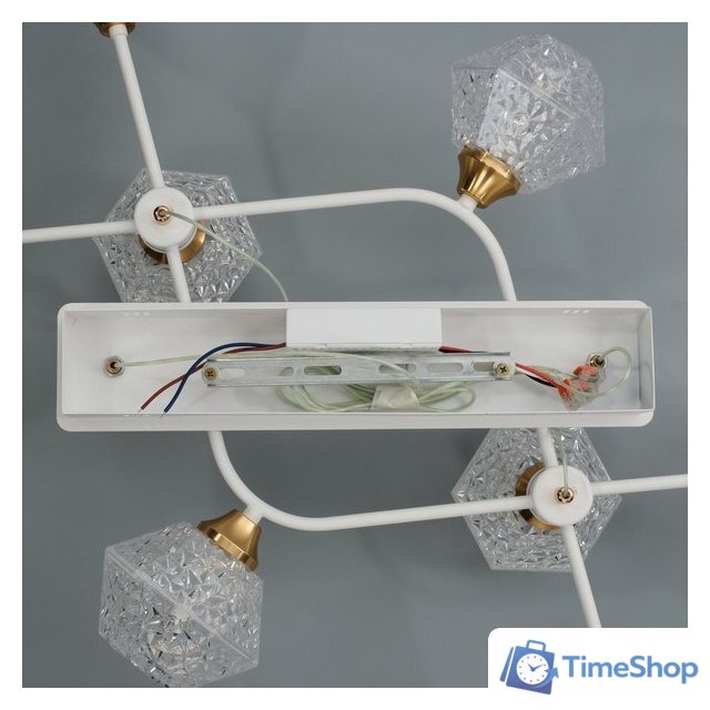 Подвесная люстра BayerLux Интера 10385947 (белый) - Изображение №13 — Интернет-магазин Time-Shop