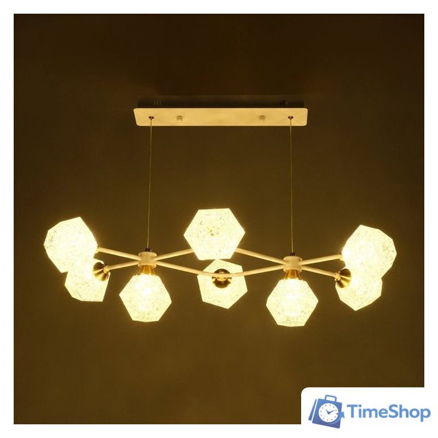 Подвесная люстра BayerLux Интера 10385947 (белый) - Изображение №4 — Интернет-магазин Time-Shop