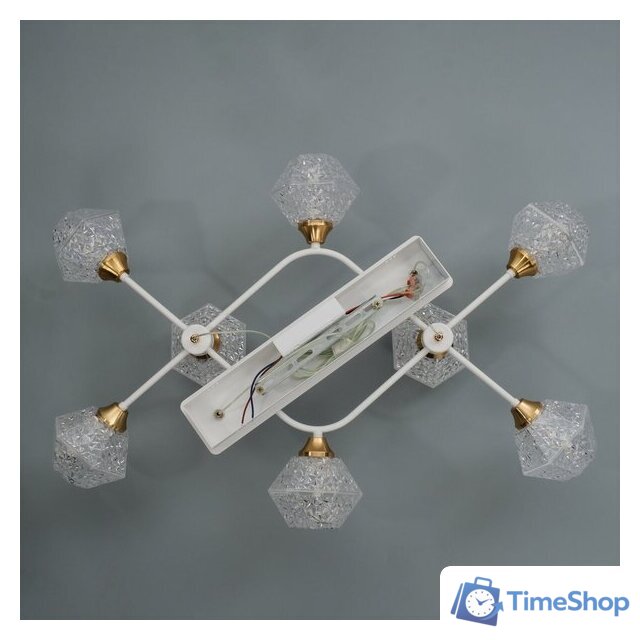 Подвесная люстра BayerLux Интера 10385947 (белый) - Изображение №12 — Интернет-магазин Time-Shop