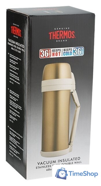 Термос для еды THERMOS FDH-2005 SBK 2л (серебристый) - Изображение №4 — Интернет-магазин Time-Shop