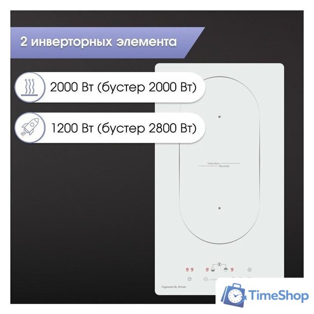 Варочная панель Zigmund & Shtain CI 29.3 W - Изображение №4 — Интернет-магазин Time-Shop