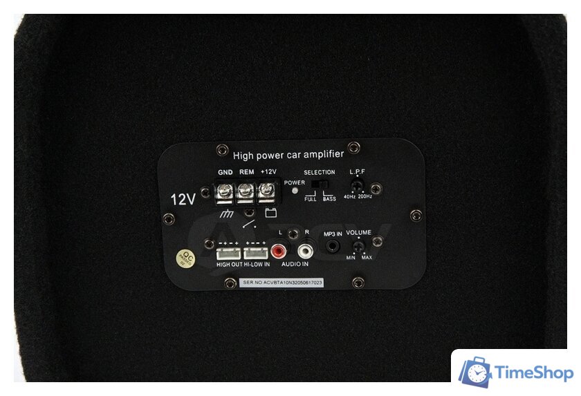Корпусной активный сабвуфер ACV BTA-6 - Изображение №5 — Интернет-магазин Time-Shop