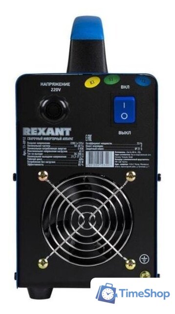 Сварочный инвертор Rexant АС-200А - Изображение №4 — Интернет-магазин Time-Shop