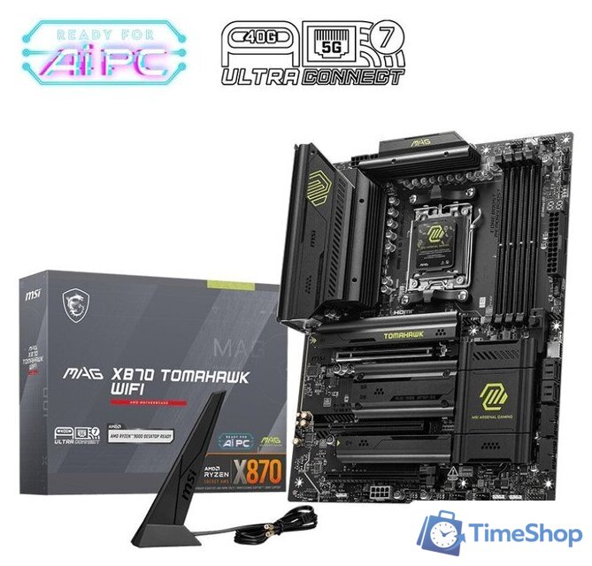 Материнская плата MSI MAG X870 Tomahawk WiFi - Изображение №5 — Интернет-магазин Time-Shop