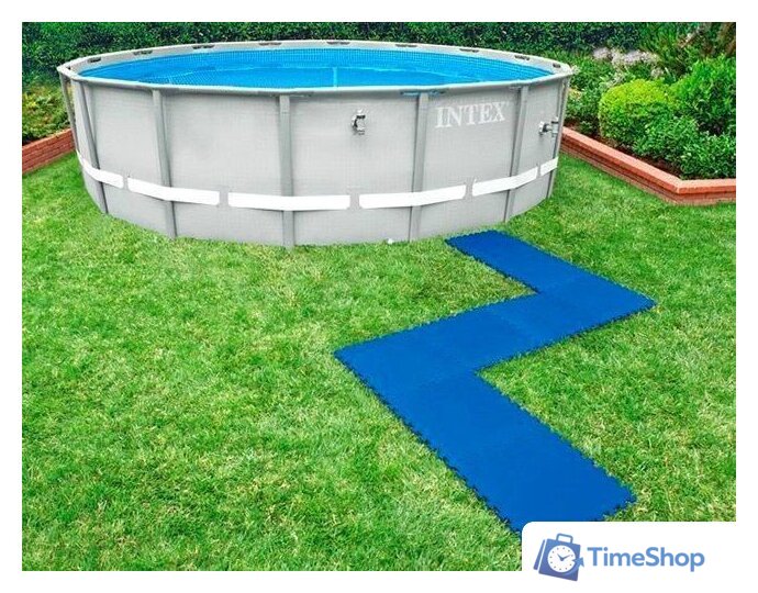 Подстилка Intex Подстилка-пазл, 8 шт, 50х50х1см 29081 - Изображение №2 — Интернет-магазин Time-Shop