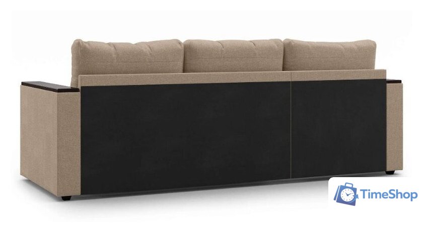 Диван Mio Tesoro Атланта Лайт 111 (Savana Camel/Ecostile Chocolate) - Изображение №4 — Интернет-магазин Time-Shop