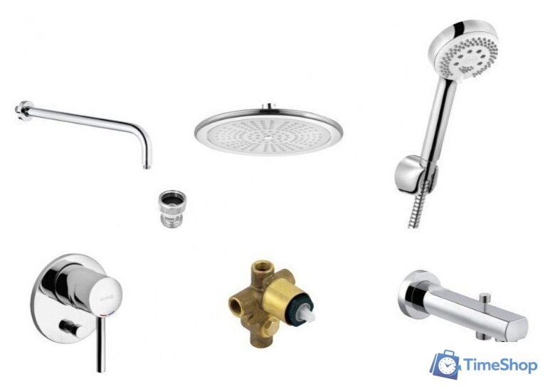 Душевая система  Kludi Bozz 386310576 - Изображение №1 — Интернет-магазин Time-Shop