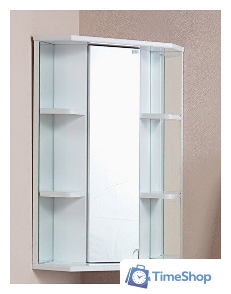  Onika Шкаф с зеркалом Кредо 35.01У (белый) [303501] - Изображение №2 — Интернет-магазин Time-Shop