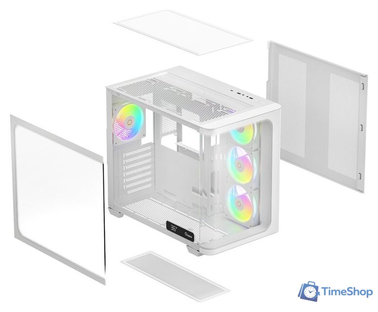 Корпус Ocypus Iota C70 Curve WH ARGB - Изображение №7 — Интернет-магазин Time-Shop