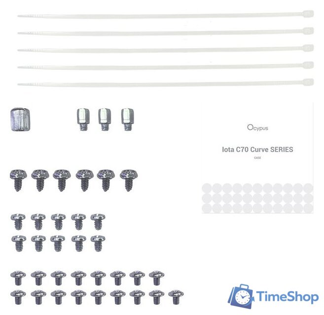 Корпус Ocypus Iota C70 Curve WH ARGB - Изображение №9 — Интернет-магазин Time-Shop