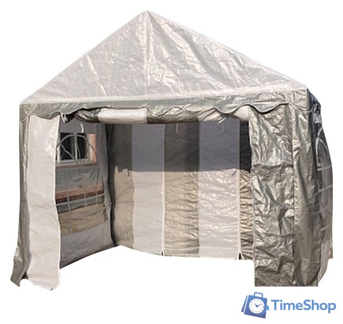 Тент-шатер Sundays Party 3x3 (белый/серый) - Изображение №1 — Интернет-магазин Time-Shop