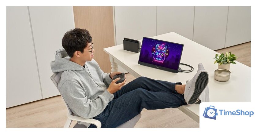 Портативный монитор ASUS ZenScreen MB16QHG - Изображение №6 — Интернет-магазин Time-Shop