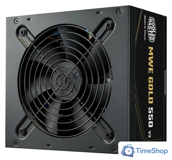 Блок питания Cooler Master MWE Gold 550 V3 ATX 3.1 Non-Modular MPE-5502-ACAAG-3BEU - Изображение №1 — Интернет-магазин Time-Shop