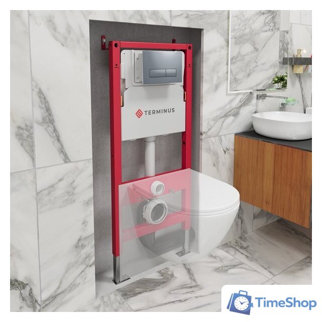 Инсталляция для унитаза TERMINUS 31i50х112RХП - Изображение №6 — Интернет-магазин Time-Shop