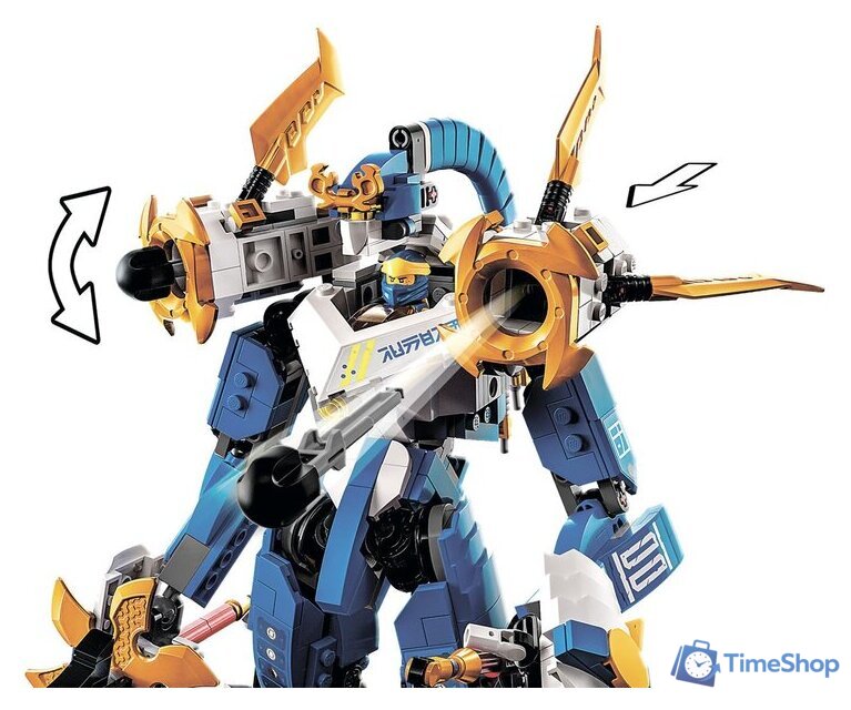 Конструктор LEGO Ninjago 71785 Робот Джея Титан - Изображение №4 — Интернет-магазин Time-Shop