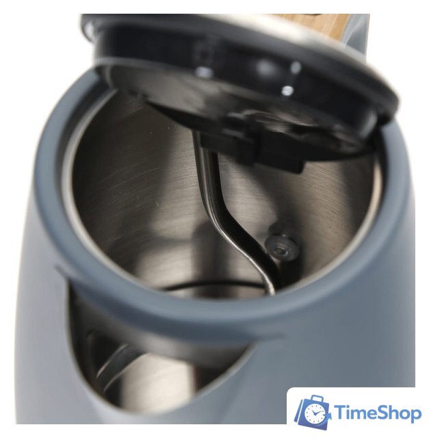 Электрический чайник Platinet Velvet Wooden (синий) - Изображение №9 — Интернет-магазин Time-Shop