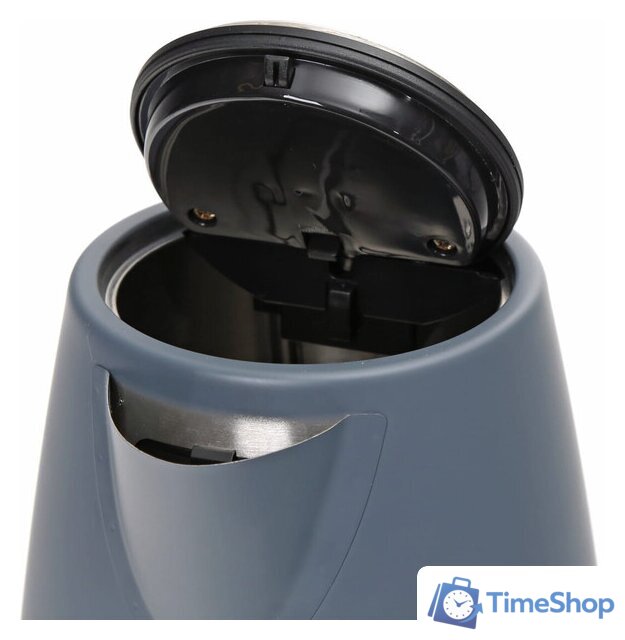 Электрический чайник Platinet Velvet Wooden (синий) - Изображение №8 — Интернет-магазин Time-Shop