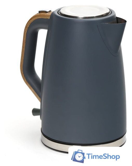 Электрический чайник Platinet Velvet Wooden (синий) - Изображение №11 — Интернет-магазин Time-Shop