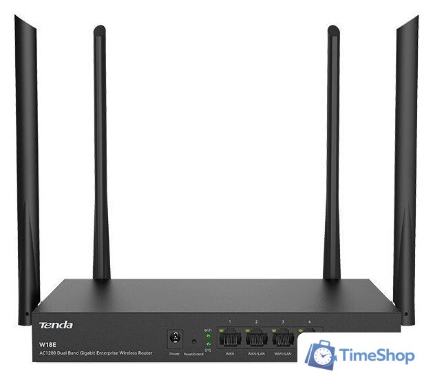 Wi-Fi роутер Tenda W18E - Изображение №1 — Интернет-магазин Time-Shop