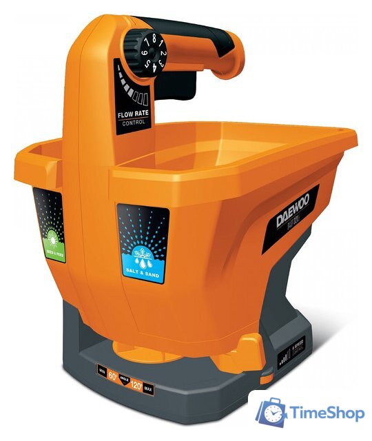 Разбрасыватель-сеялка Daewoo Power DASP 321Li SET (с 1-им АКБ) - Изображение №3 — Интернет-магазин Time-Shop
