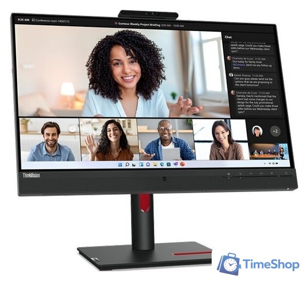 Монитор Lenovo ThinkVision T24mv-30 63D7UAT3EU - Изображение №2 — Интернет-магазин Time-Shop