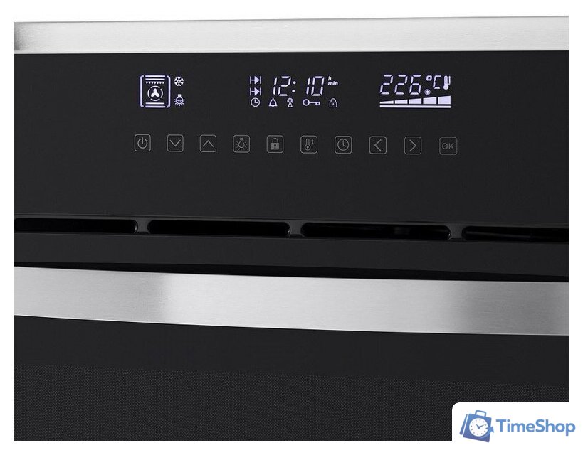 Электрический духовой шкаф MAUNFELD EOEH.5811S1 - Изображение №7 — Интернет-магазин Time-Shop