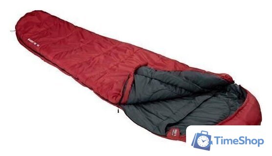 Спальный мешок High Peak TR 300 23061 (правая молния, темно-красный/серый) - Изображение №2 — Интернет-магазин Time-Shop