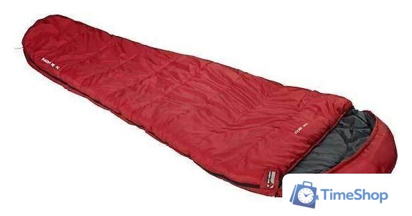 Спальный мешок High Peak TR 300 23061 (правая молния, темно-красный/серый) - Изображение №1 — Интернет-магазин Time-Shop
