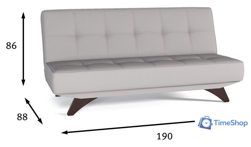 Диван Mio Tesoro Эрик 091 (841 светло-серый) - Изображение №11 — Интернет-магазин Time-Shop