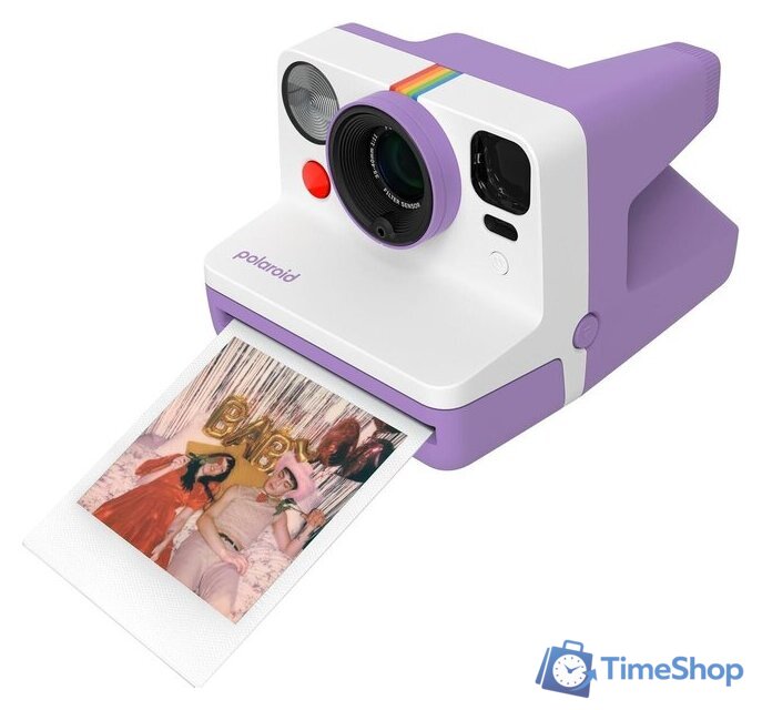 Фотоаппарат Polaroid Now Instant Camera Generation 3 (фиолетовый/белый) - Изображение №2 — Интернет-магазин Time-Shop