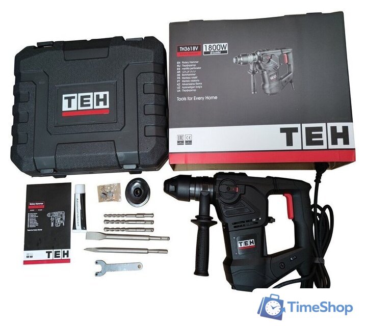Перфоратор TEH TH3618V (кейс) - Изображение №7 — Интернет-магазин Time-Shop