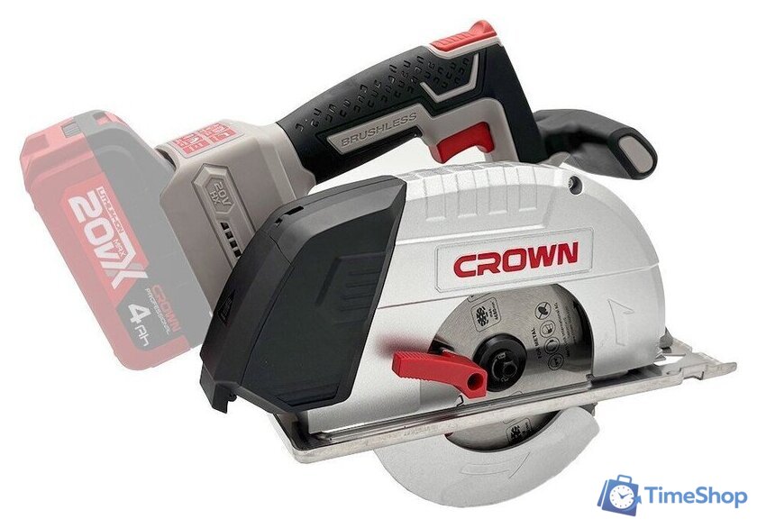 Дисковая (циркулярная) пила Crown CT25040-150HX (без АКБ) - Изображение №2 — Интернет-магазин Time-Shop