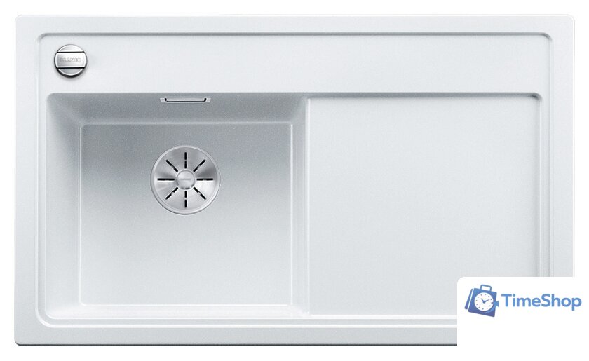 Кухонная мойка Blanco Zenar 45 S-F (левая, белый) - Изображение №1 — Интернет-магазин Time-Shop