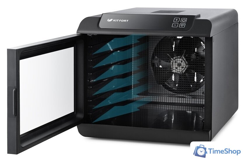 Сушилка для овощей и фруктов Kitfort KT-1905 - Изображение №4 — Интернет-магазин Time-Shop