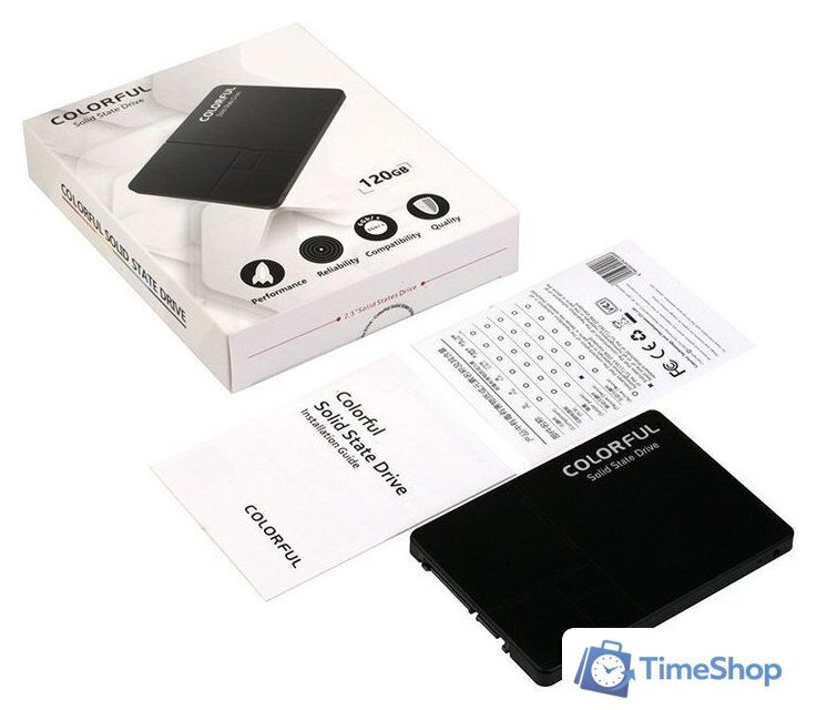 SSD Colorful SL300 120GB - Изображение №5 — Интернет-магазин Time-Shop