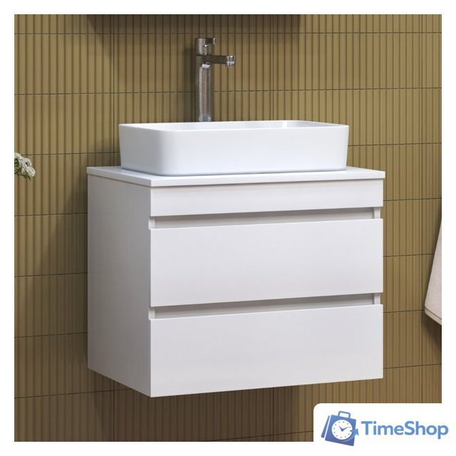  Vigo Тумба под умывальник Urban 600-0-2 со столешницей навесная - Изображение №4 — Интернет-магазин Time-Shop