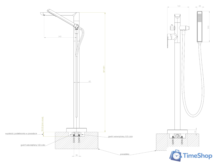 Смеситель Deante Alpinia BGA 017M - Изображение №6 — Интернет-магазин Time-Shop