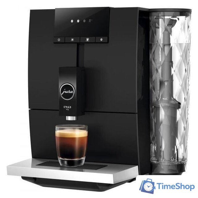 Кофемашина JURA ENA 4 Full Metropolitan Black EA 15344 - Изображение №1 — Интернет-магазин Time-Shop