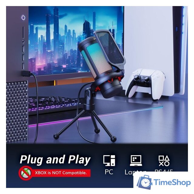 Проводной микрофон Tonor TC310 (черный) - Изображение №3 — Интернет-магазин Time-Shop