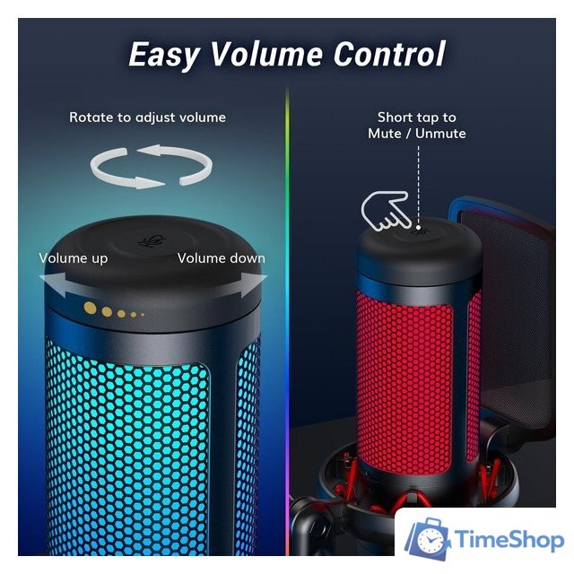 Проводной микрофон Tonor TC310 (черный) - Изображение №7 — Интернет-магазин Time-Shop