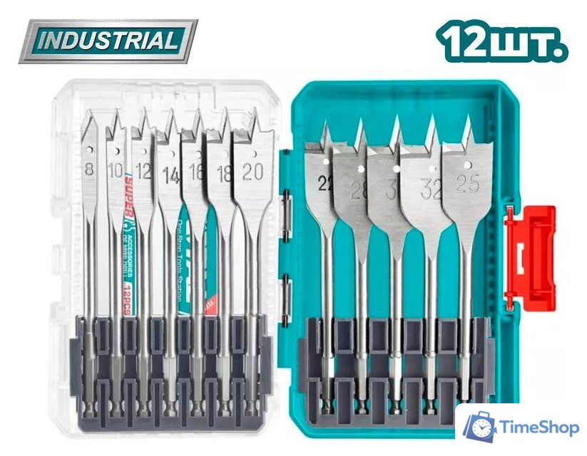 Набор сверл Total TACSDL1206 - Изображение №1 — Интернет-магазин Time-Shop