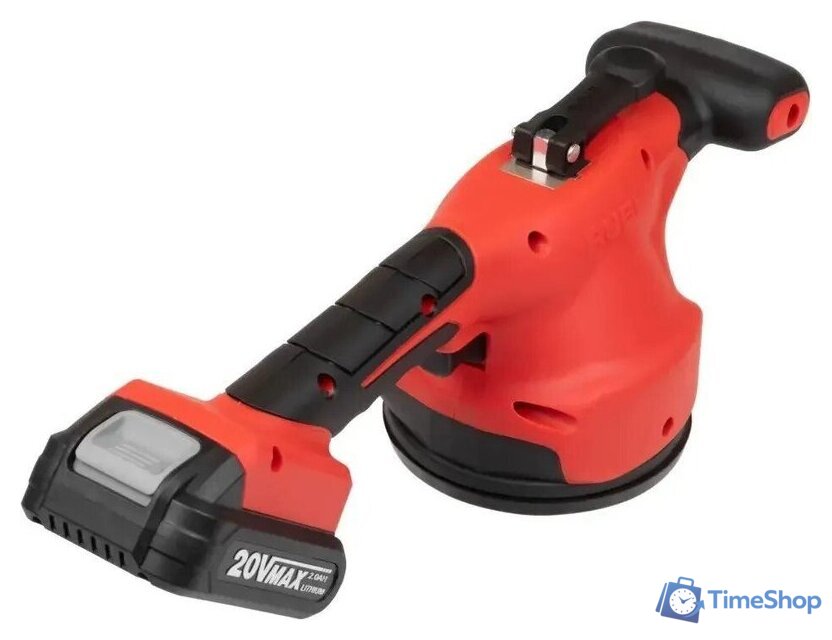 Стеклодомкрат (присоска для стекла и плитки) Rubi RV-20 (с 1-им АКБ, кейс) - Изображение №5 — Интернет-магазин Time-Shop