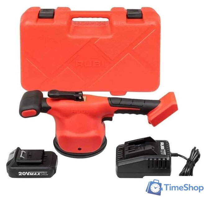 Стеклодомкрат (присоска для стекла и плитки) Rubi RV-20 (с 1-им АКБ, кейс) - Изображение №1 — Интернет-магазин Time-Shop